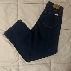 Women's Dark Blue Ankle Jeans